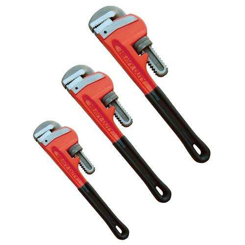 3pc heavy duty stilsons monkey - 3pc,