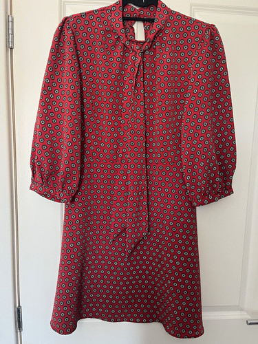 Primark red floral tie - tie, neck