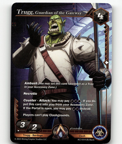 Alpha clash trugg guardian of - alpha, trugg,