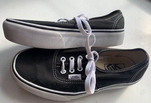 Vans era black trainers size - vans,