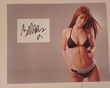 Amy Nuttall - Genuine signed