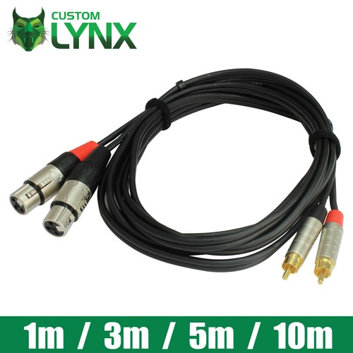 Rean neutrik female xlr - xlr, to