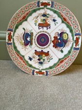 Royal Worcester The Kylin Pattern Fine China Plate Number 1,571 Good Condition