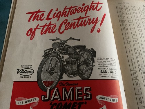 Vespa douglas james comet - james, 1f