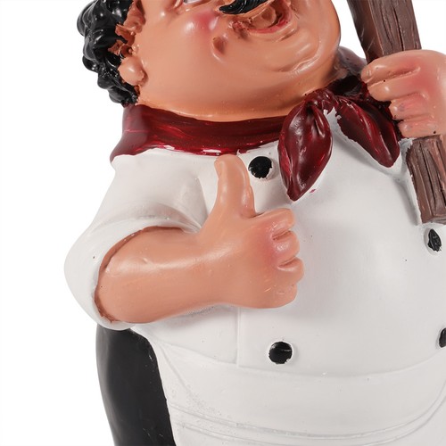 Resin chef figures ornament - chef,