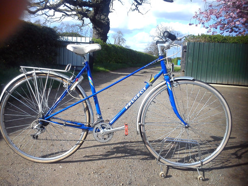 Vintage peugeot chamonix mixte - peugeot,