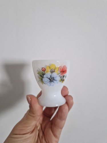 Vintage arcopal egg cup - vintage,