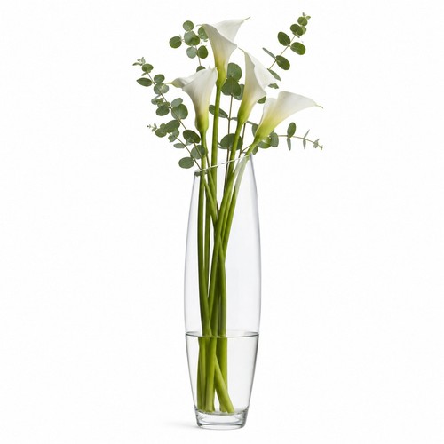 Tall glass flower vases - tall,