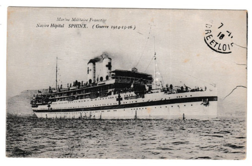 Good 1918 france hospital ship - good,