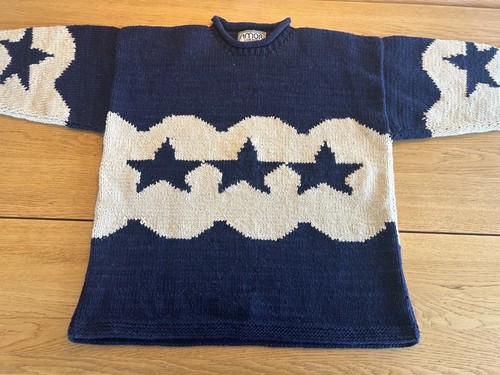 Vintage hand knit - hand, wool