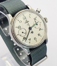 Lemania HS9 Chronograph Series 1 – Royal Navy Issued 1940s Military Watch