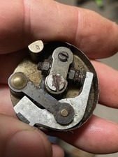 Vintage Motorcycle BTH Magneto Brass Points Backplate Complete With Points Used 