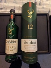 Glenfiddich 12 Whisky Bottle Empty