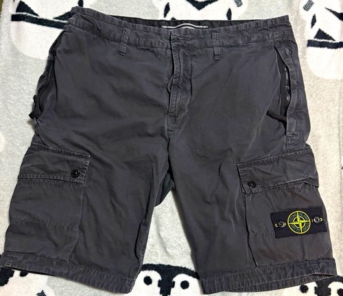 Stone island men gray cargo - island, men's