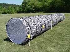 Dog Agility Tunnel with Stakes