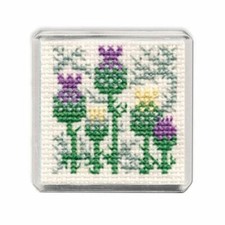 Scottish Thistle Fridge Magnet