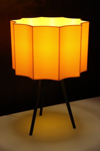 Curtain warm table lamp - curtain,