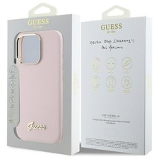 Guess Silicone Script Metal