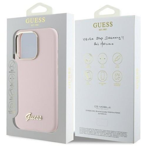 Guess silicone script - guess, metal