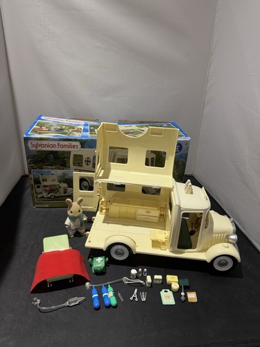 Sylvanian families ambulance - sylvanian,