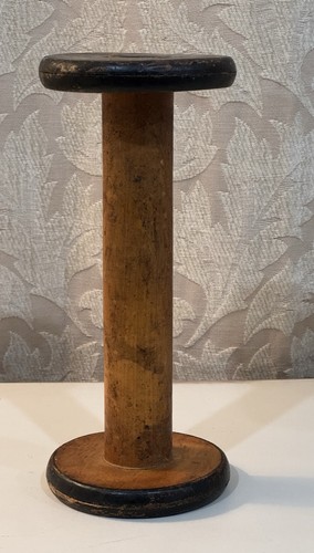 Large vintage wooden textile - vintage,