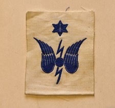 WW2 Royal Navy RN TraIned Wireless Telegraphist Operator Sleeve Badge