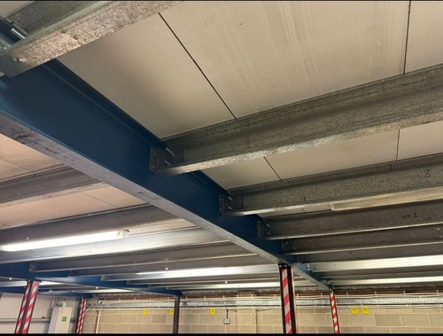 Mezzanine floor used - mezzanine,