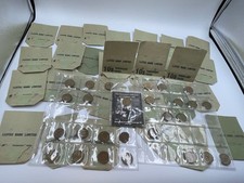 Threepenny Coins & New Lloyds Paper Money Bags Bundle 1937 38 40 41 42 43 44 Bit