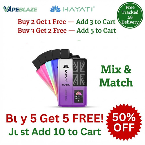 Hayati rubik 7000 prefilled - 7000,