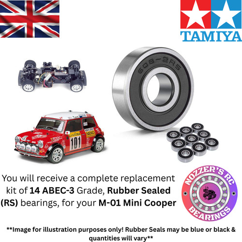 Tamiya mini cooper - m-01,