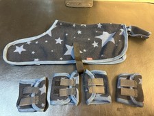 Lemieux Toy Pony Atlantic Fleece Rug And Travel Boots Set