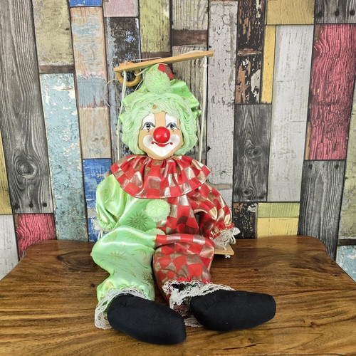 Rare vintage clown doll - clown,