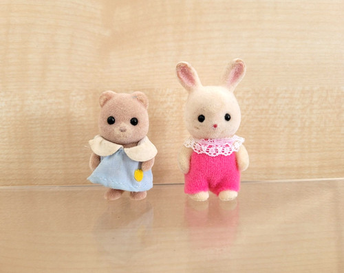 Sylvanian families baby rabbit - families,