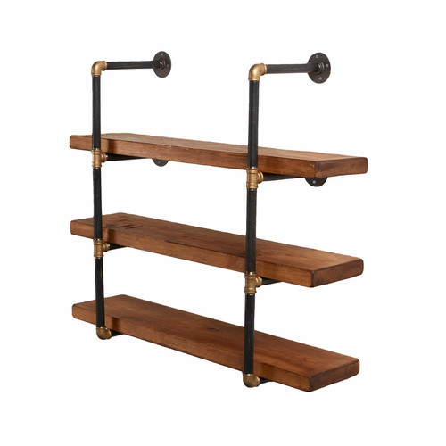 Solid wood book shelf - solid,
