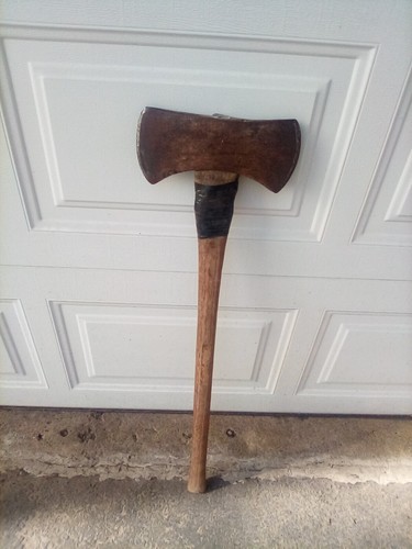 Used double sided axe - sided,