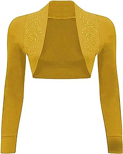 Womens ladies beaded long - womens,