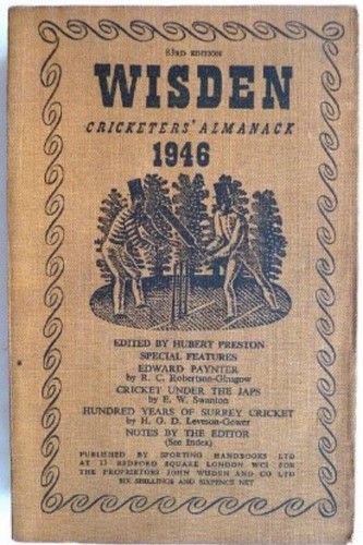 1946 wisden cricketers - wisden, cricketers'