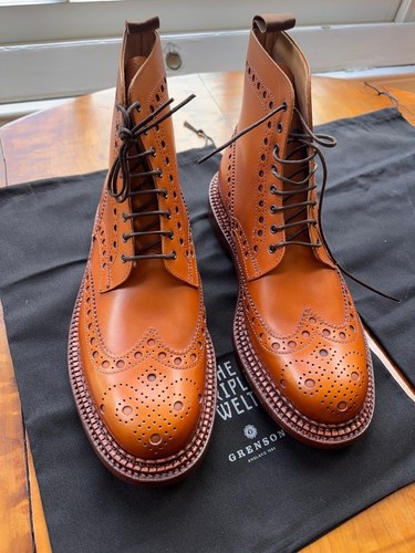 Grenson one triple welt brown - triple,