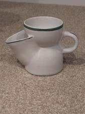Shaving jug with green - shaving,