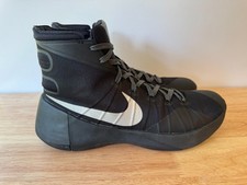 Nike Hyperdunk 2015 Black Metallic Gym Basketball Shoes 749561-001 Men's Size 12