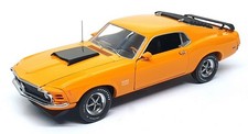 Franklin Mint 1/24 Scale B11E846 - 1970 Ford Mustang Boss 429 - Orange