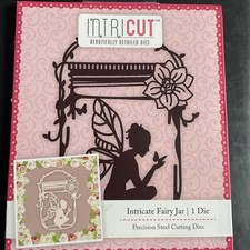 Arts And Crafts Metal Die By Intricut Intricate Fairy Jar 1 Die