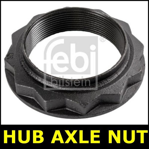 Hub axle nut rear fits - axle,