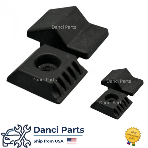 Trunk stop buffer rubber metal - stop,