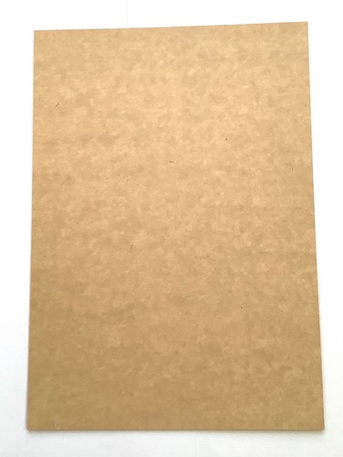 Light brown parchment - , card