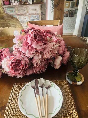 Peonies beautiful dusky pink - peonies:,