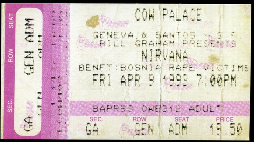 Cobain grohl concert - cobain,
