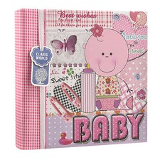 Baby Girl Pink Memo Slip In