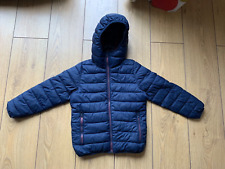 NEXT Boys navy BLUE lightweight padded Coat / Jacket. School. 7 yrs