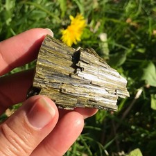 Epidote Crystal Cluster Raw Rough Specimen Mineral